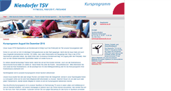 Desktop Screenshot of ntsv-kursprogramm.de